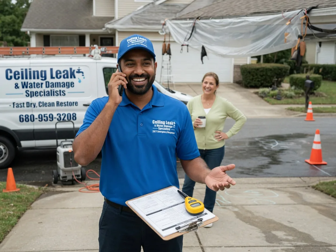Ceiling Leak Cleanup Belle Mina, AL FAQs