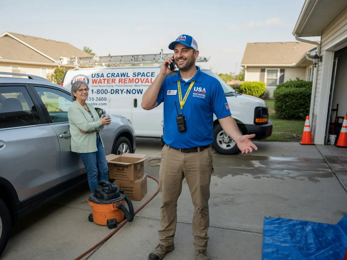Crawl Space Water Removal Belle Mina, AL FAQs